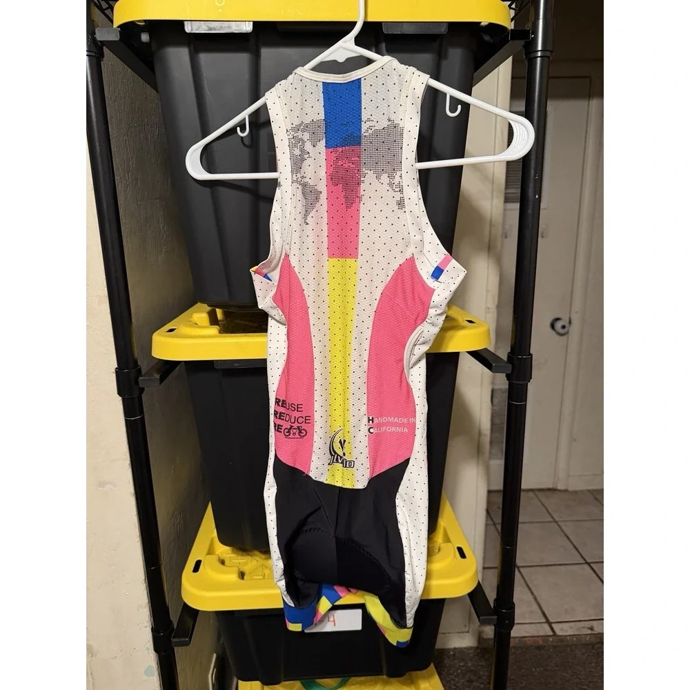 JL Velo Women's Cycling Bib Shorts Size S - Picture 5 of 6